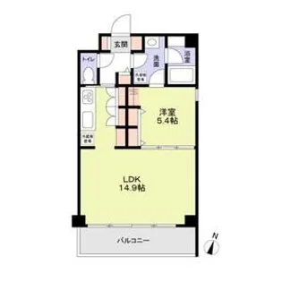 CREST Residence【1階】の間取り