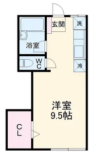 ホワイトバーチ鶴巻南【2階】の間取り