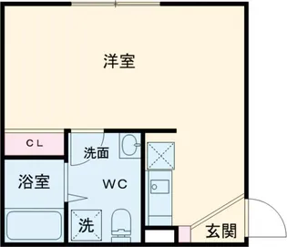 Claudia Shibamata【1階】の間取り