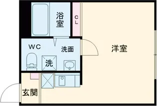 Claudia Shibamata【3階】の間取り