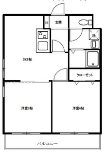 シュゼル八王子【8階】の間取り