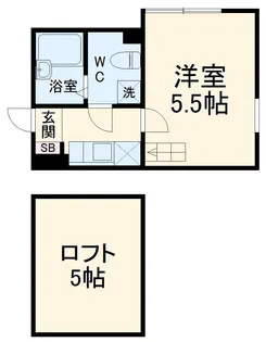 アザーレ・パッシオ栗谷C【1階】の間取り