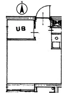 コート神楽坂【102号室】の間取り