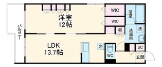 Belle Grace【3階】の間取り