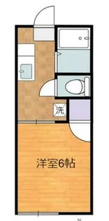 第二サフランハイツ【1階】の間取り