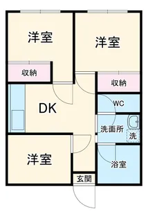 若松グリーンハイツ【2階】の間取り