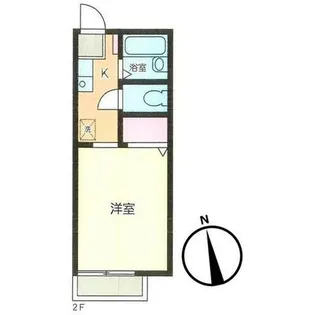 コトードミールK2【105号室】の間取り