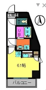 プレデンシャル千人町【9階】の間取り