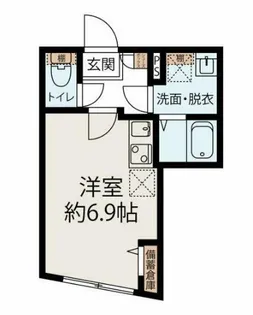 MEGURO EDGE【5階】の間取り