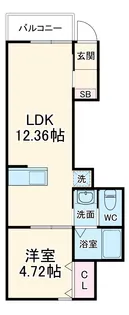 G BASE市川平田【3階】の間取り