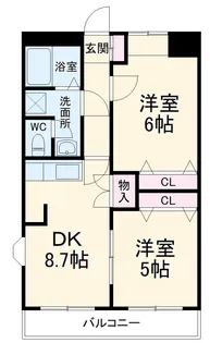 メゾン・ラフィール【2階】の間取り
