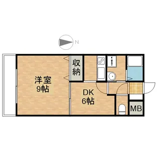 アビターレセイセイ【309号室】の間取り