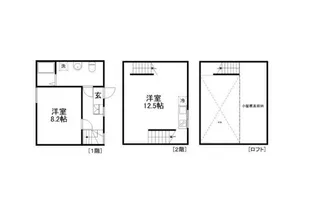 Green Terrace 2【01号室】の間取り