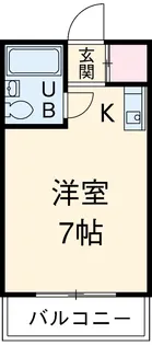 三久ハイツ【4階】の間取り