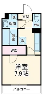 ミルフィーユ・ワイ【203号室】の間取り