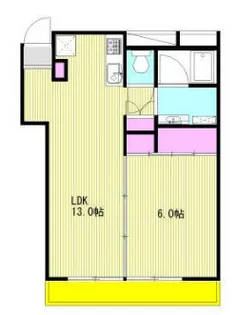 かさまビル7【102号室】の間取り