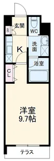 サプール津田沼【1階】の間取り