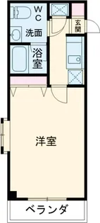 PHOENIX狛江【101号室】の間取り