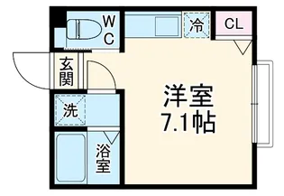 ウィンドツリーヒル【1階】の間取り
