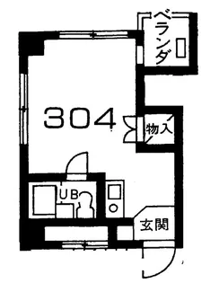メゾンコラール【3階】の間取り