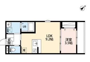 robot home みどり台【3階】の間取り