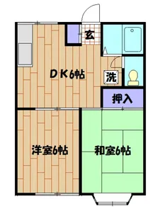 グリーンヒルズ【1階】の間取り