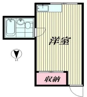 山王ハウス【2階】の間取り