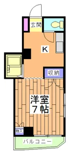 イヌイビル【3階】の間取り