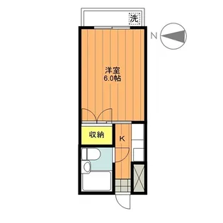 ユースハイム【2階】の間取り