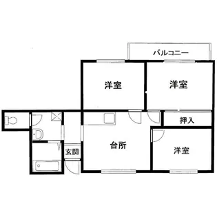 メゾンウエスト【503号室】の間取り