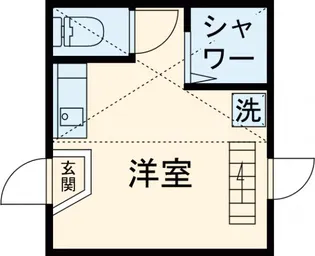 レジデンス西荻【101号室】の間取り