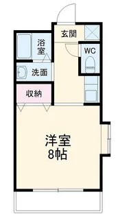 ハイム船橋【A301号室】の間取り