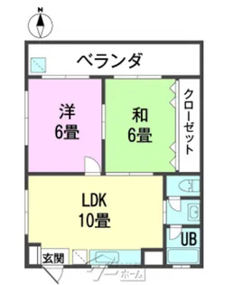 真嘉比ガーデン【105号室】の間取り
