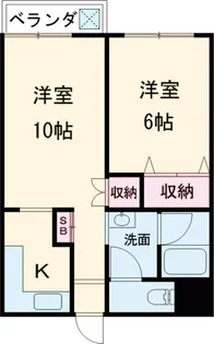 STハイツ【202号室】の間取り