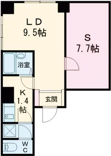 齋藤ビル【1階】の間取り