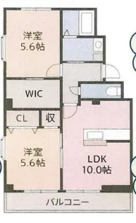 エスペランサひなた【2階】の間取り