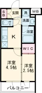 仮称)PREMIUM CUBE世田谷【2階】の間取り