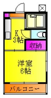 第3ハイムアズマ【1階】の間取り