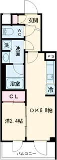 仮称)PREMIUM CUBE世田谷【3階】の間取り