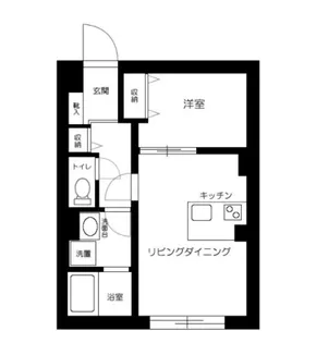 ES−Grande東中野【302号室】の間取り