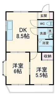 第二佐川ビル【301号室】の間取り