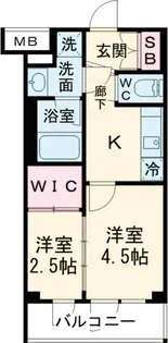 仮称)PREMIUM CUBE世田谷【3階】の間取り