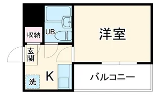 クリオ片倉町参番館【1階】の間取り