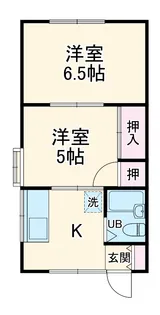 ニュー山手【1階】の間取り