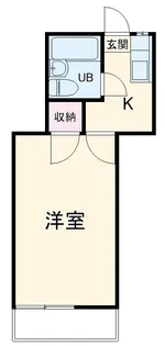 グリーンリーフ【2F号室】の間取り