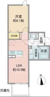 Wisteria Village【2階】の間取り