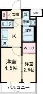 仮称)PREMIUM CUBE世田谷【4階】の間取り