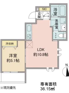 Wisteria Village【2階】の間取り