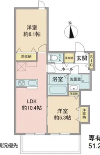 Wisteria Village【3階】の間取り