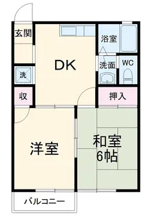 第2プラスサンパーク【1階】の間取り